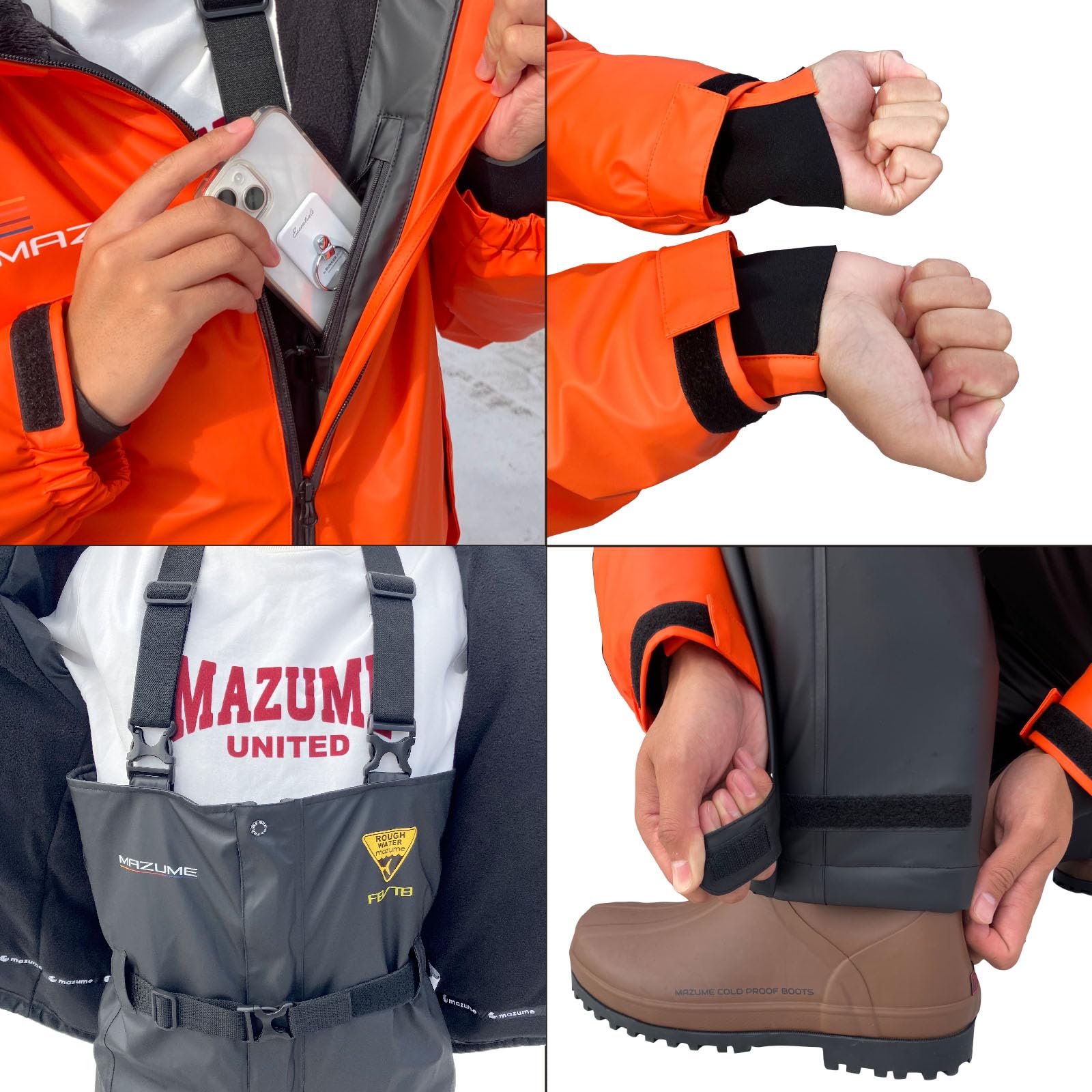 Amazon.co.jp: Mazume ROUGH WATER All Weather Suit MZFW-807